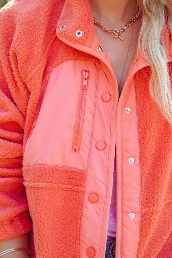 CABIN POCKETED FLEECE JACKET