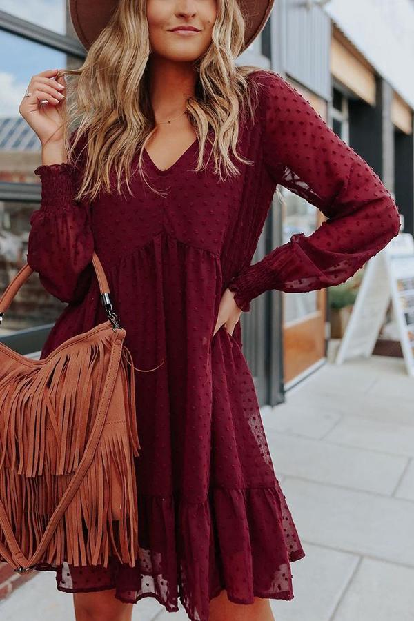 Romance Dotted Dress
