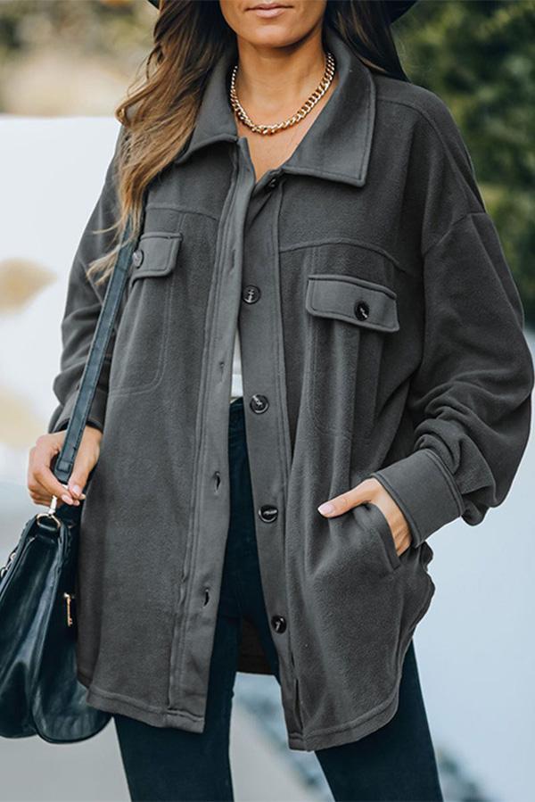 Mid-length Cardigan Loose Jacket