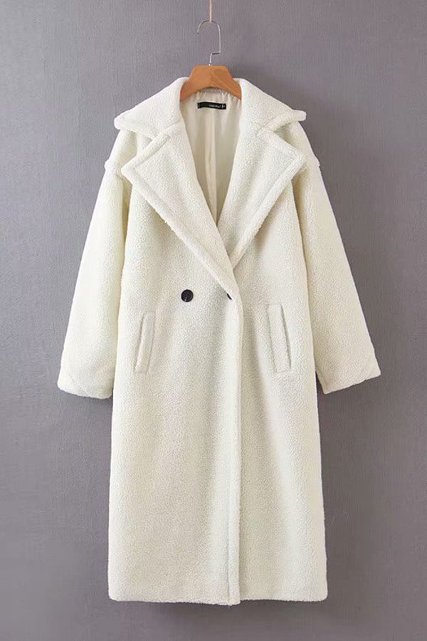 Lamb Wool Coat Plus Size