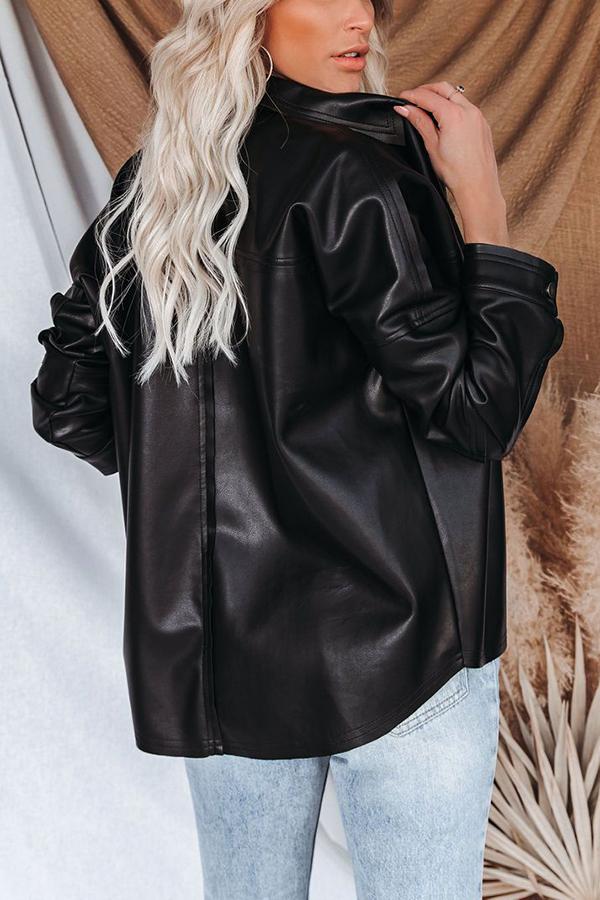 Sundown Faux Leather Jacket