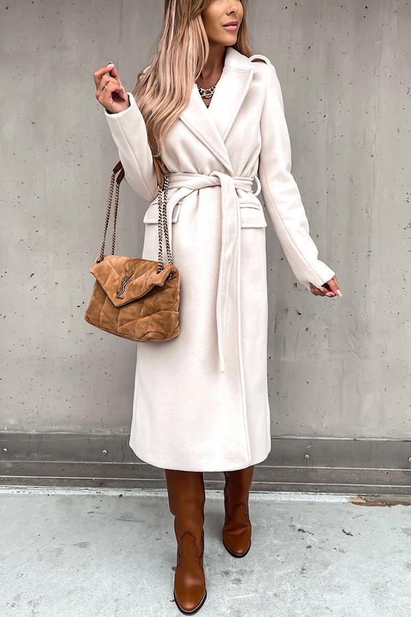 Casual Solid Coat