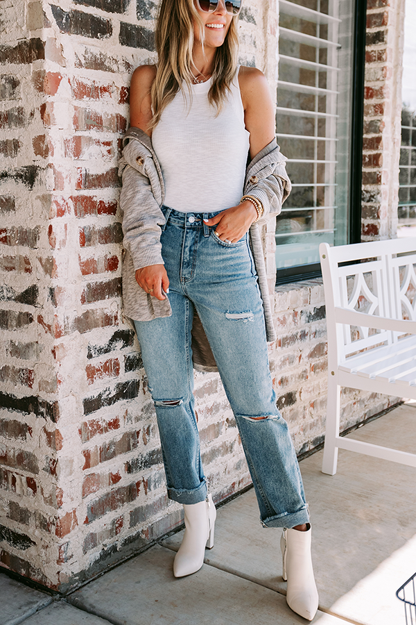 Super Soft Ribbed Shacket