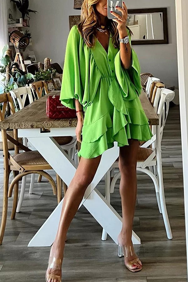 Share The Love Ruffle Babydoll Dress