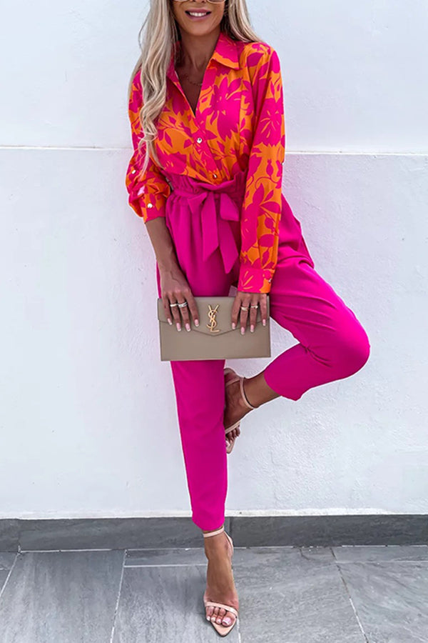 Spring and Summer New Lace Up Pocket Capris