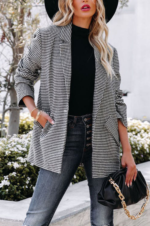 Classic Chiffon suit coat