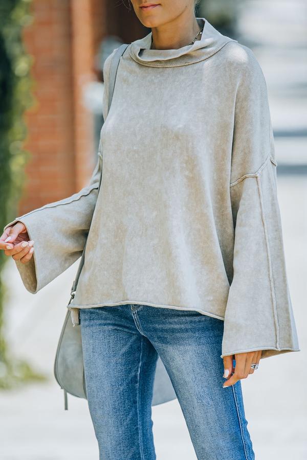 Bell Seleeve Relaxed Sweatshirt