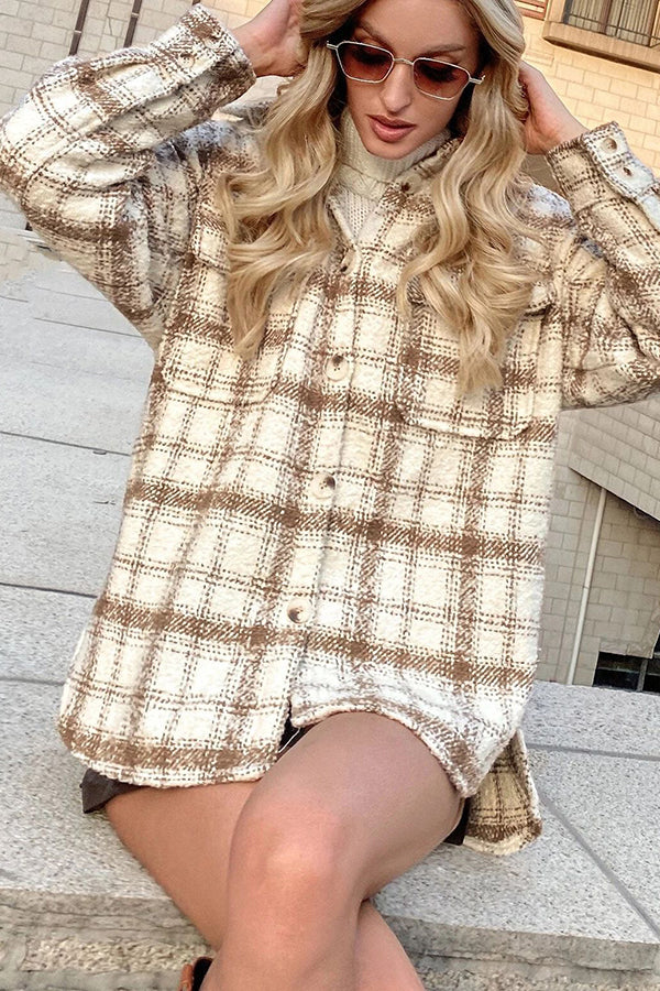 Vintage Women Soft Tweed Jacket