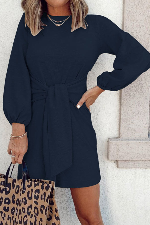 Tie Front Causal Dress