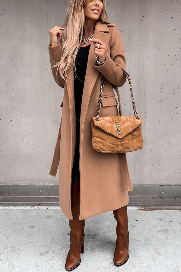 Casual Solid Coat