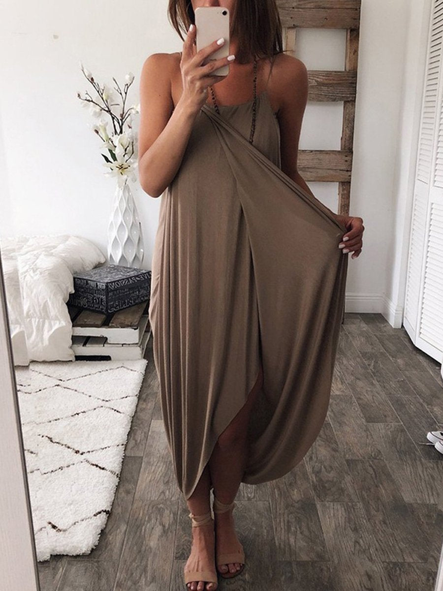 Splendid Entrance Wrap Midi Dress