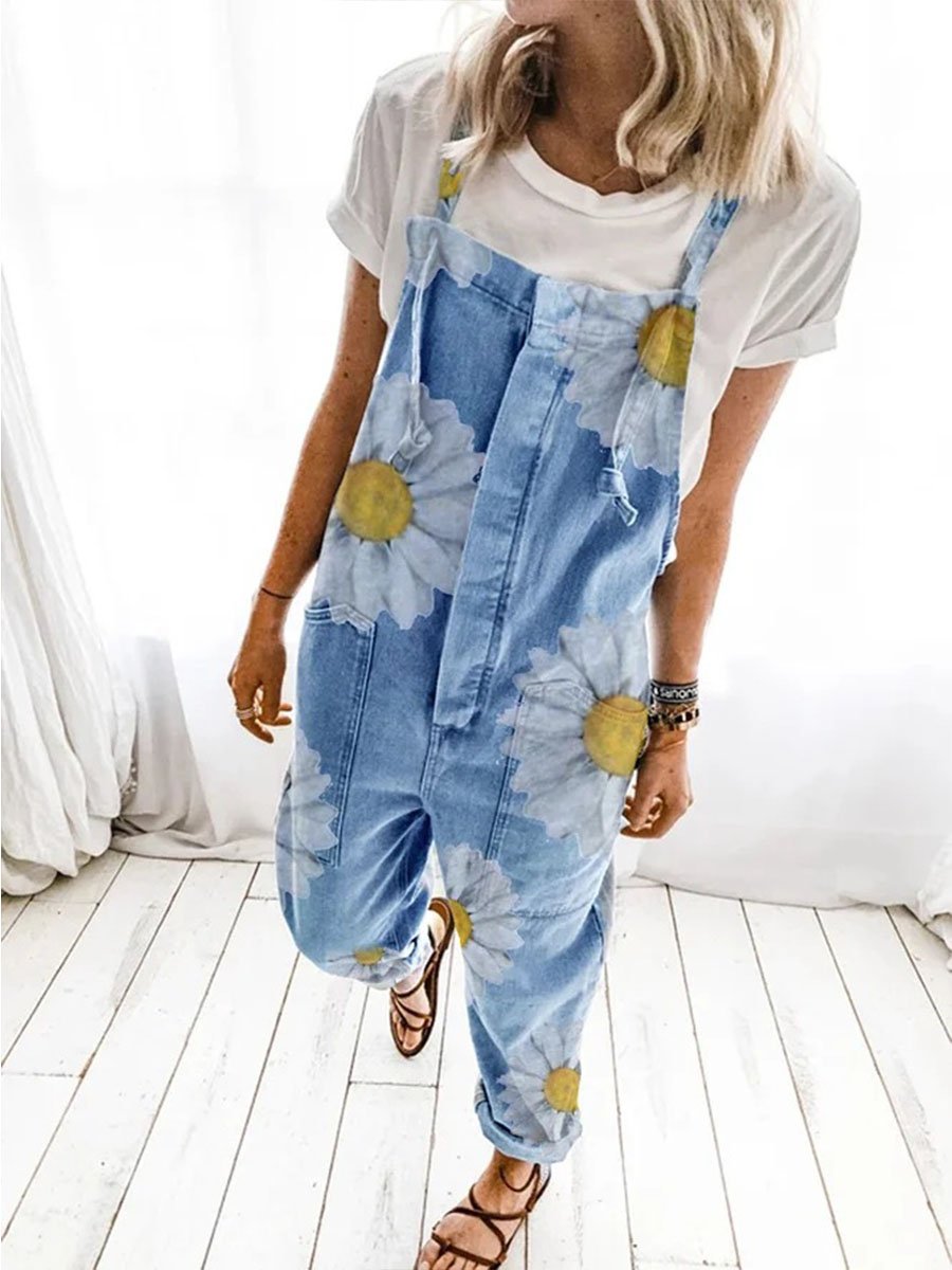 Printed Overalls