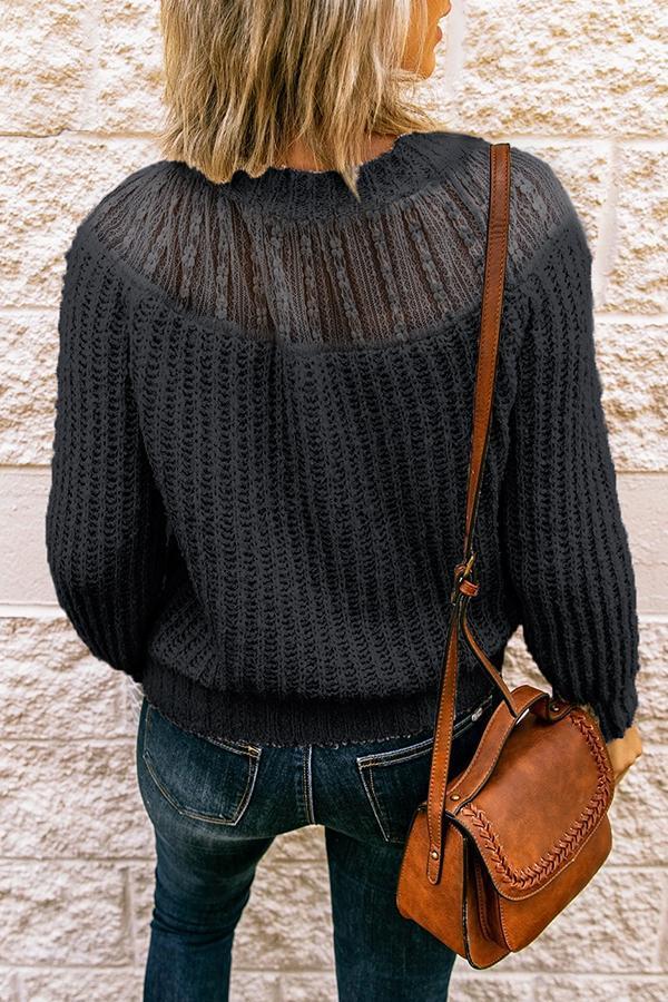 On-trend Patchwork Sweety Sweater
