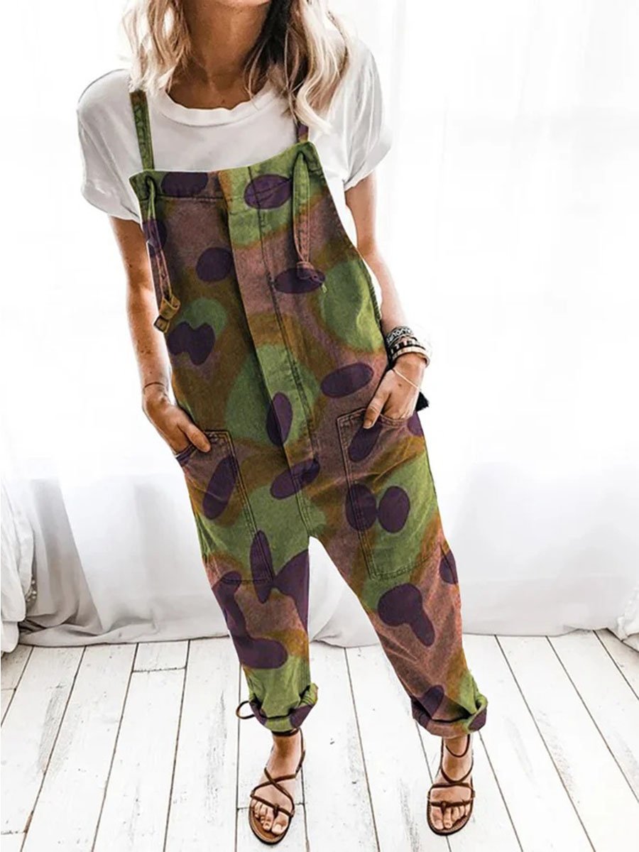 Printed Overalls