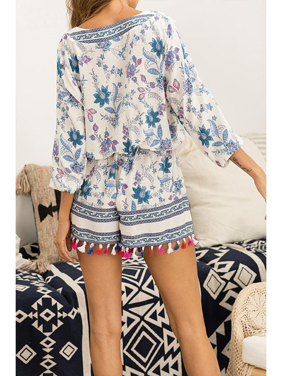 Casual Tassels Jumpsuit
