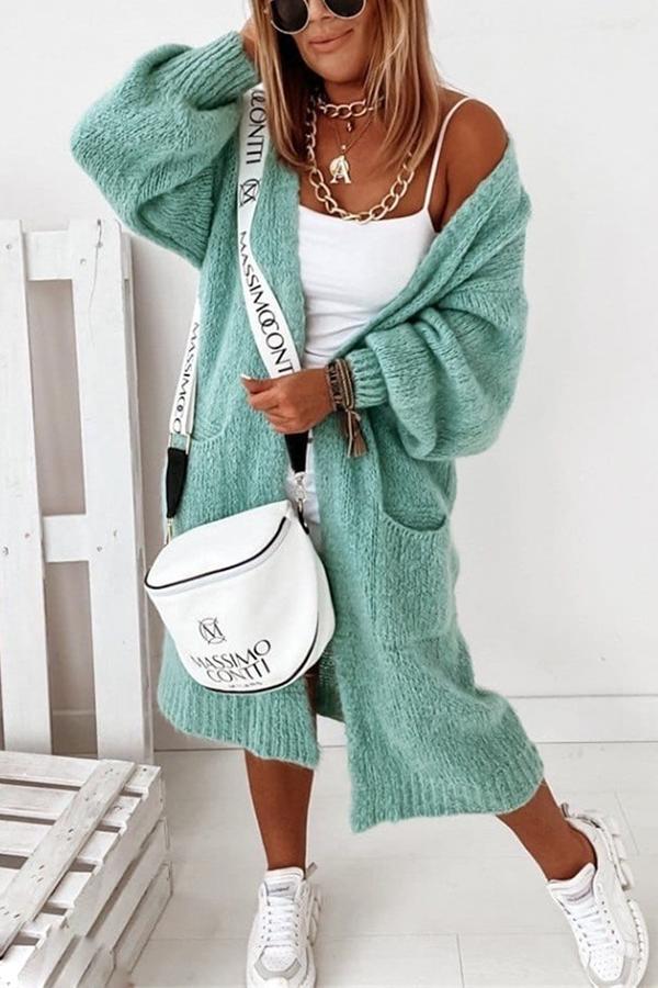 Chill Pocketed Knit Cardigan