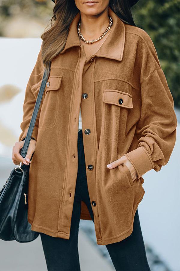 Mid-length Cardigan Loose Jacket