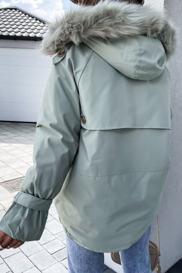 PISTACHIO PARKA JACKET