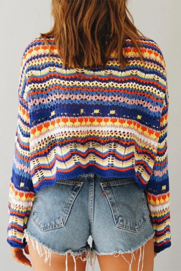 Loose Striped Sweater