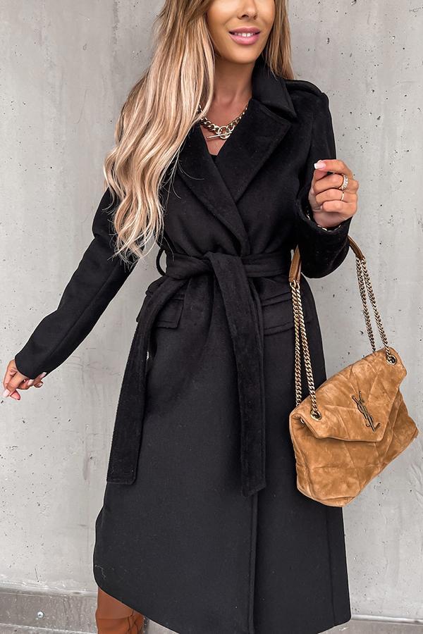 Casual Solid Coat