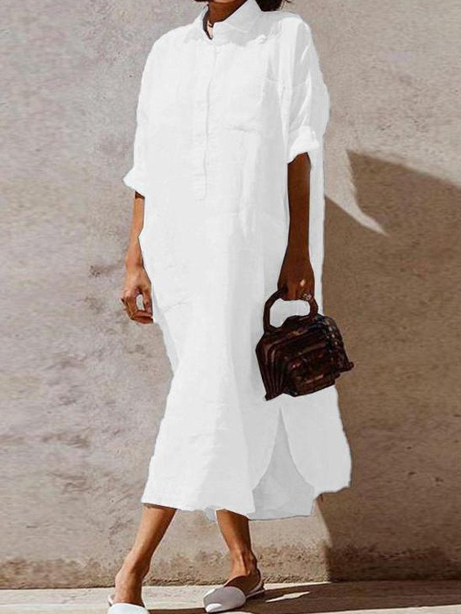 Set the Standard White Dress