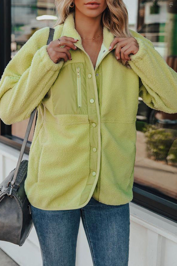 CABIN POCKETED FLEECE JACKET