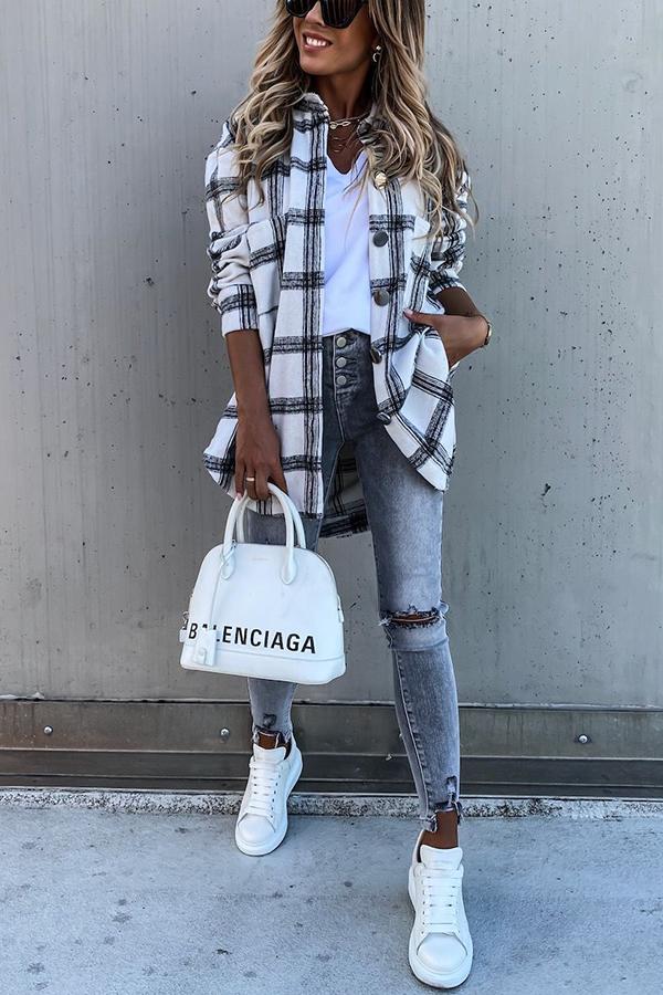 Contentment Plaid Shacket