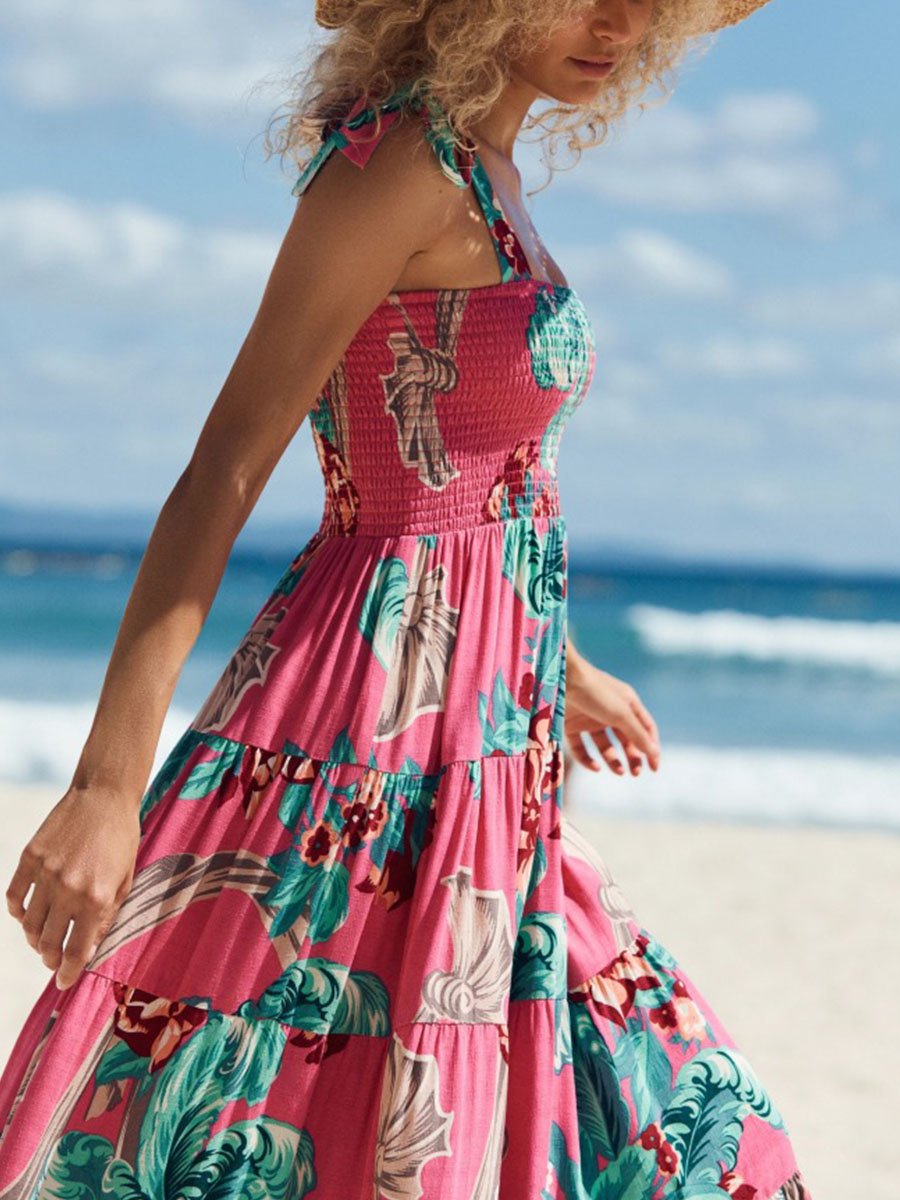 Printed Bandage Dress