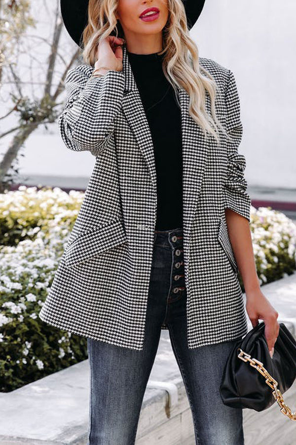 Classic Chiffon suit coat
