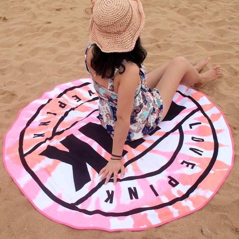 Casual Party Print Tassel Split Joint Beach Mat