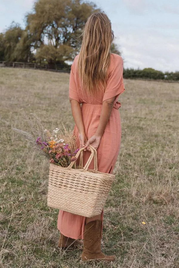 The Melody Dolman Sleeves Maxi Dress