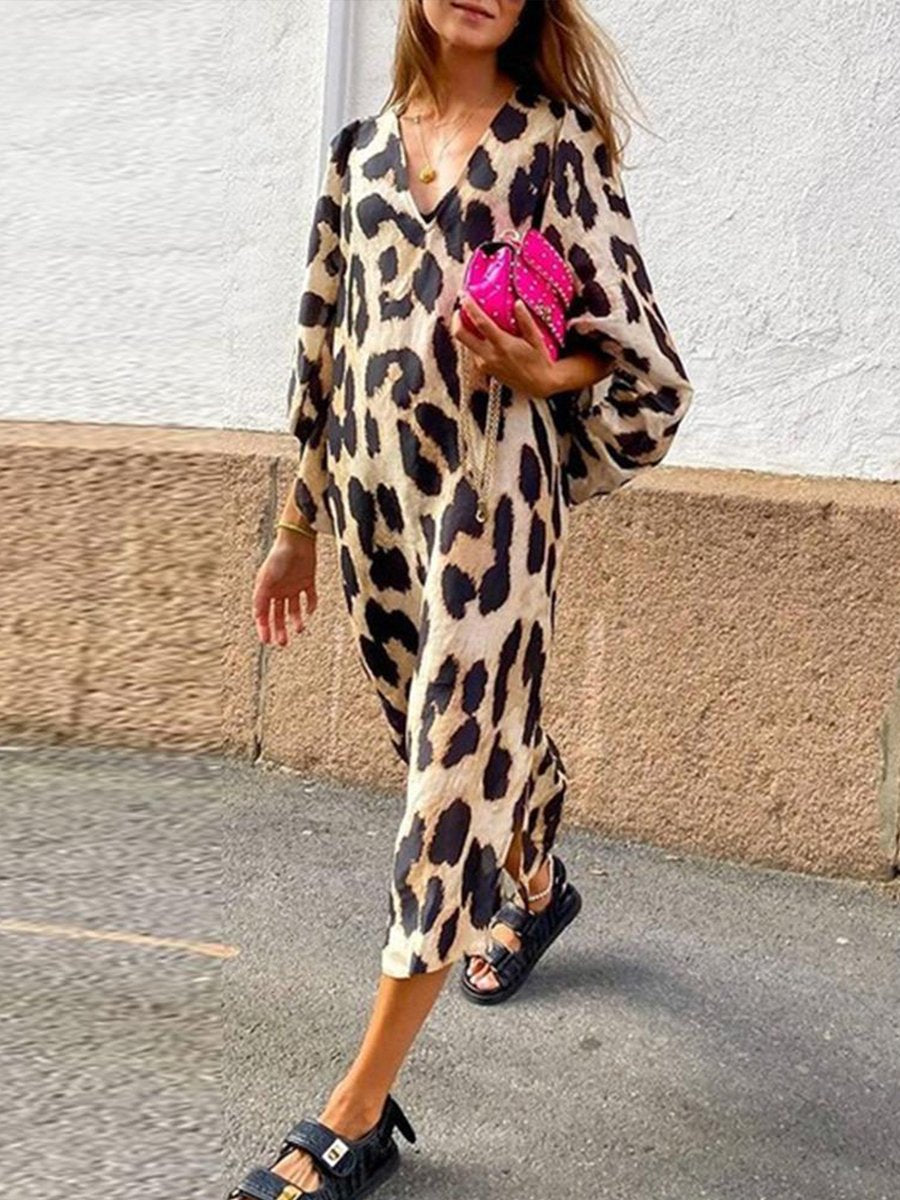 Wild Woman Leopard Print Dress